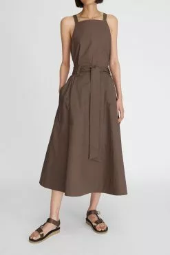 LM Poplin Flare Skirt