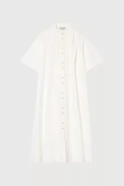 Oakley Bib Front Midi Dress -Dress store 11 OakleyBibFrontMidiDress Natural scaled