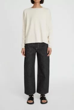 Cotton Cashmere Boxy Knit