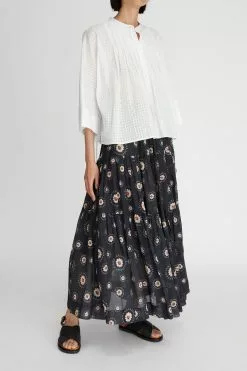 Madeleine Tie Front Blouse