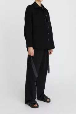 Florentine Cashmere Shirt Jacket