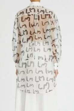 LM Archive Monogram Shirt -Dress store 60 LMArchiveMonogramShirt30367 scaled