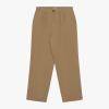 Twill Double Pleat Pant Dark Khaki