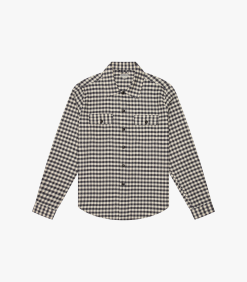 Check Flannel Natural