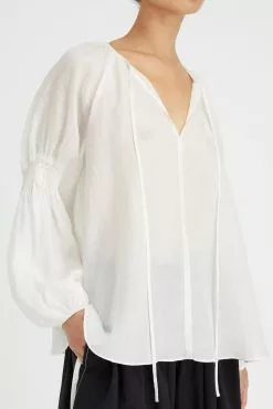 Blossom Long Sleeve Top -Dress store BlossomBlouse Nat 4 scaled