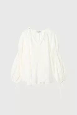 Blossom Long Sleeve Top -Dress store BlossomLongSleeveTop Natural scaled