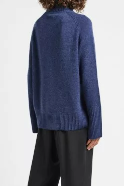 Cashmere Turtleneck Knit -Dress store CashmereTurtleneck Denim 3 scaled