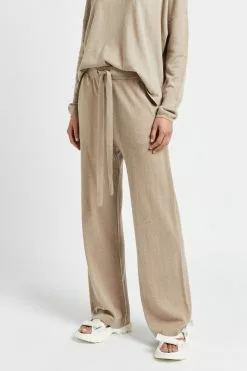 Cotton Cashmere Wide Leg Pant 6 Cotton Cashmere Wide Leg Pant -Dress store CottonCashmereWideLegPant Nougat 3 scaled