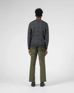 Alpaca Wool Check V-Sweater Charcoal -Dress store Knickerbocker62d18d7ca545d61372950062d18d7ca5464.62d18d7ca5464