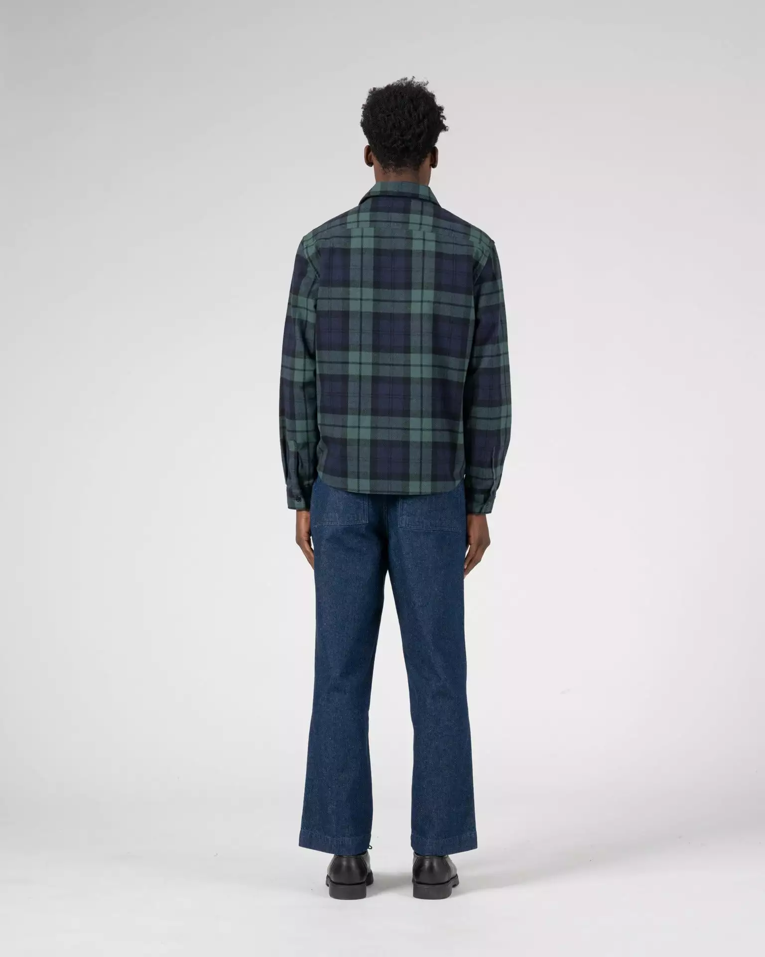 Cotton Yard Flannel Navy 5 Cotton Yard Flannel Navy - Image 5