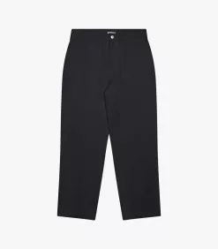 Twill Deck Pant Black