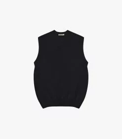Ivy V-Sweater Vest Black