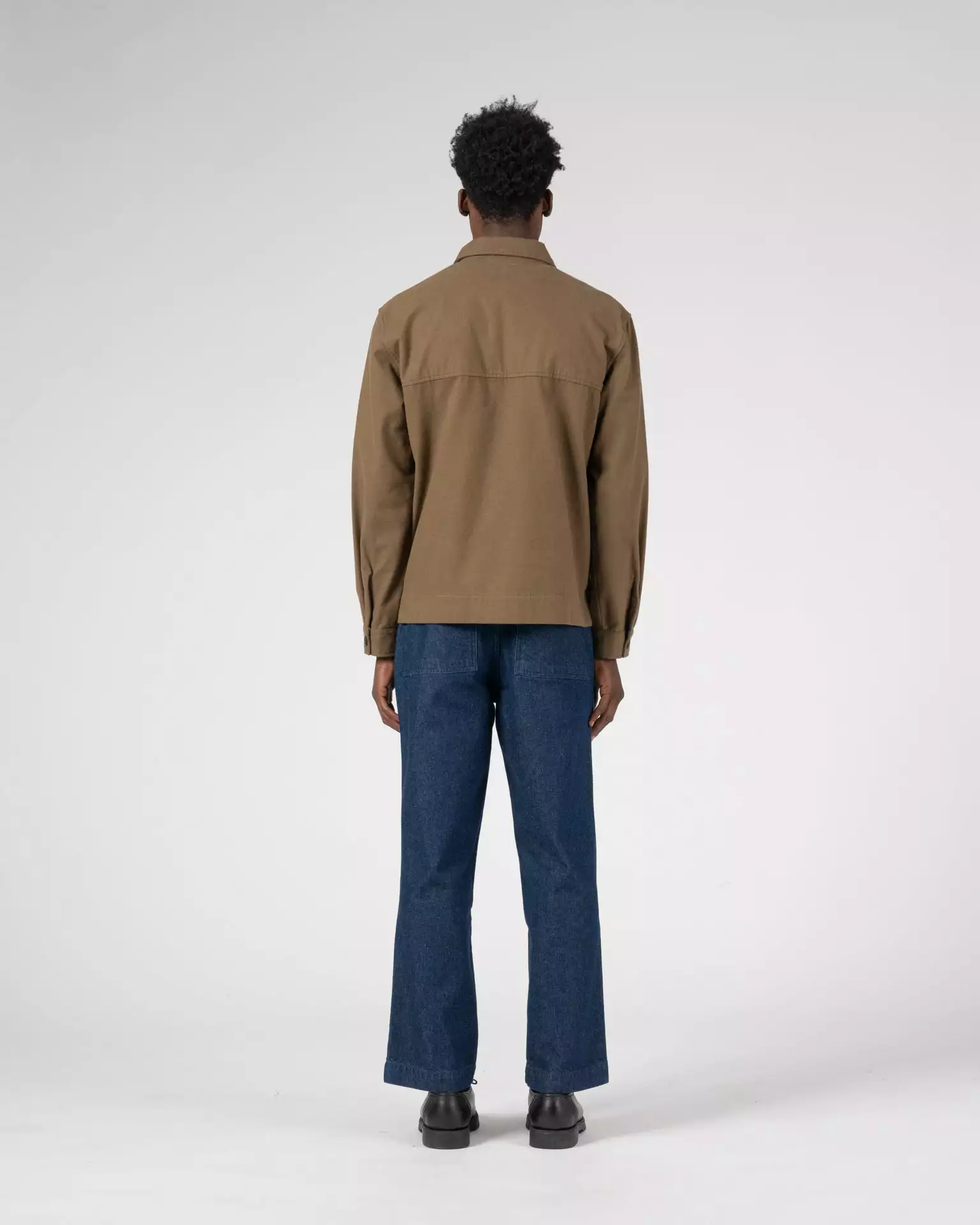 Patch Zip Pull-Over Military Olive 5 Patch Zip Pull-Over Military Olive - Image 5