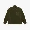 Pile Fleece Turtleneck Olive