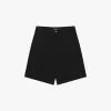 Pleated Short Black
