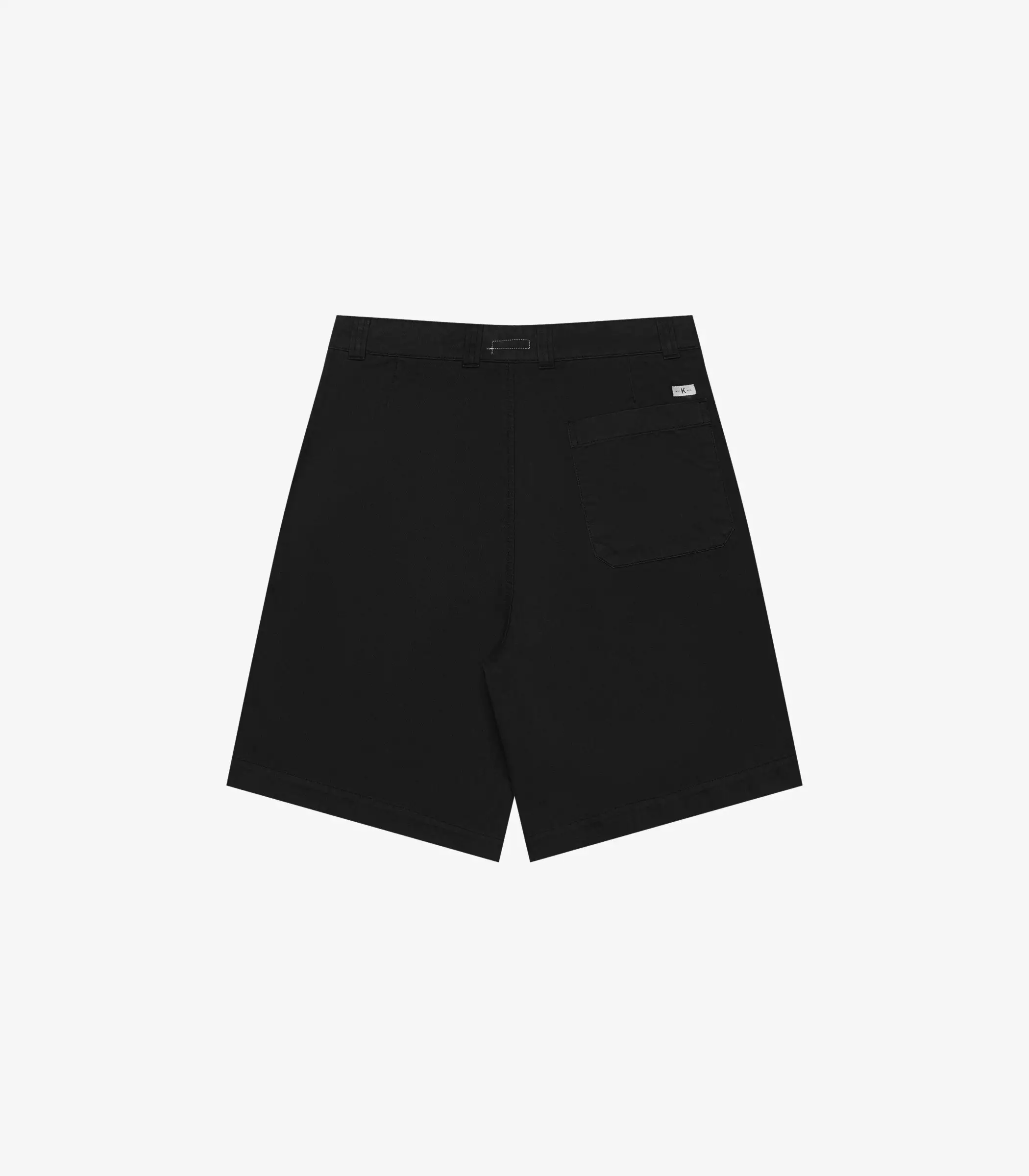 Pleated Short Black 2 Pleated Short Black - Image 2