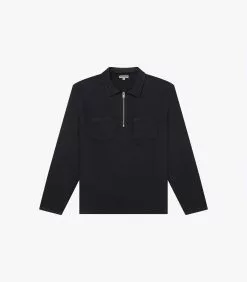 Quarter Zip Black