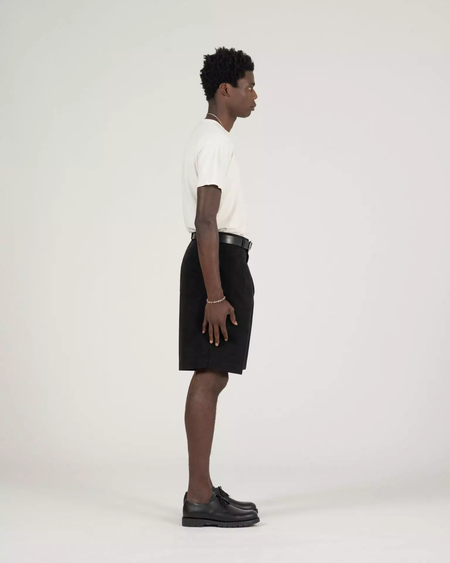 Pleated Short Black 4 Pleated Short Black - Image 4