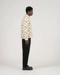 Reverse Century Jacket Natural -Dress store SS22 ON MODEL WEB 212