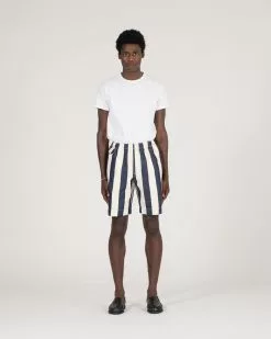 Sunday Short Blue/White Stripe 7 Sunday Short Blue/White Stripe -Dress store SS22 ON MODEL WEB 402