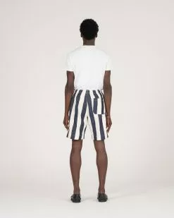 Sunday Short Blue/White Stripe 9 Sunday Short Blue/White Stripe -Dress store SS22 ON MODEL WEB 404