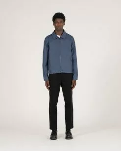 Bonneville Zip Jacket Navy -Dress store SS22 ON MODEL WEB 421