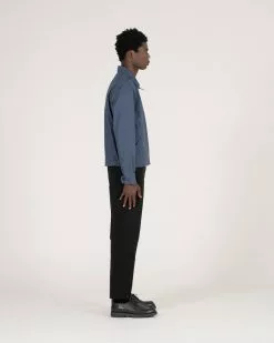 Bonneville Zip Jacket Navy -Dress store SS22 ON MODEL WEB 422