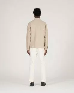 Pines Shirt Khaki -Dress store SS22 ON MODEL WEB 462