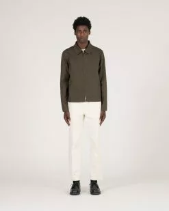 Bonneville Zip Jacket Olive -Dress store SS22 ON MODEL WEB 469