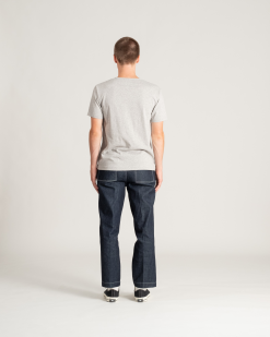 Pocket T-Shirt Heather -Dress store Spring 21 On Model Hi Res 274