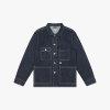 Four Pocket Chore Coat Dark Denim