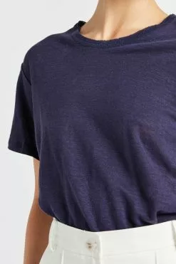 Tilly Linen Jersey Tee -Dress store TillyTee Navy 1 992907d1 6804 467b a724 17ec615066f9 scaled
