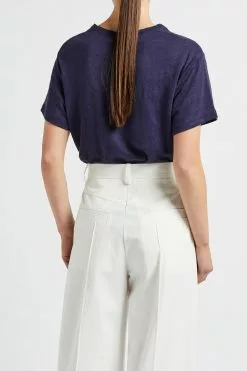 Tilly Linen Jersey Tee -Dress store TillyTee Navy 4 62ef2e99 ae34 4db6 b1ef 4ab8627c005f scaled