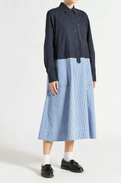 Yale Spliced Shirt Dress -Dress store YaleSplicedShirtdress 3 3a36bb14 f3c0 4a74 94ac e52dadca241b scaled